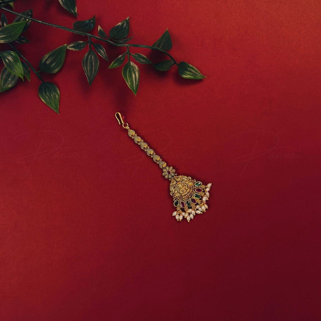 Antique Gold Pearl Ruby 5002