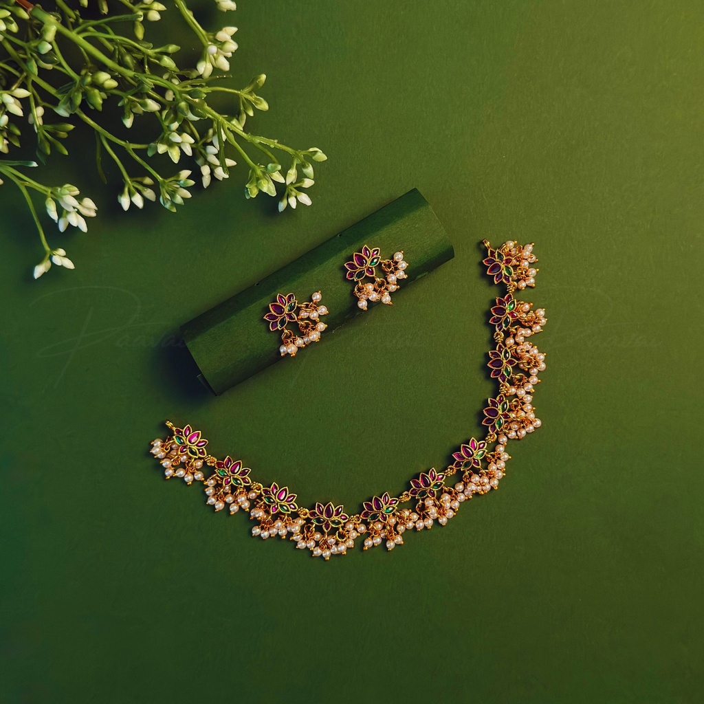 Chain Short Necklace 1040