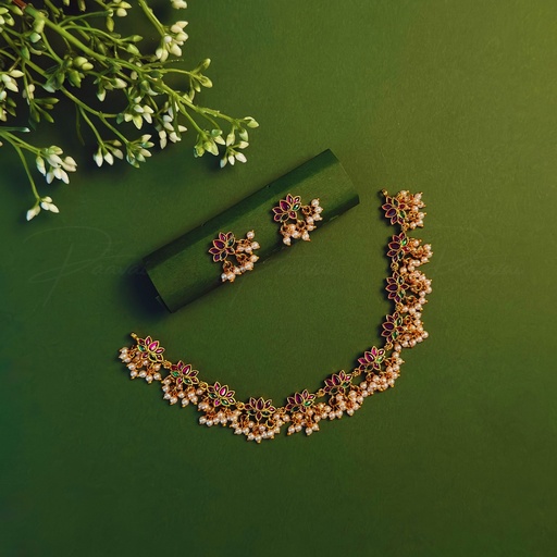 Chain Short Necklace 1040