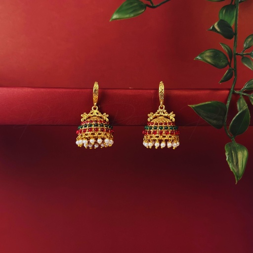 Traditional Pearl Ruby Stone 3009